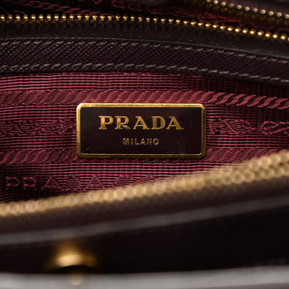 Prada Saffiano Medium Galleria Double Zip Tote Amaranto 6 of 12