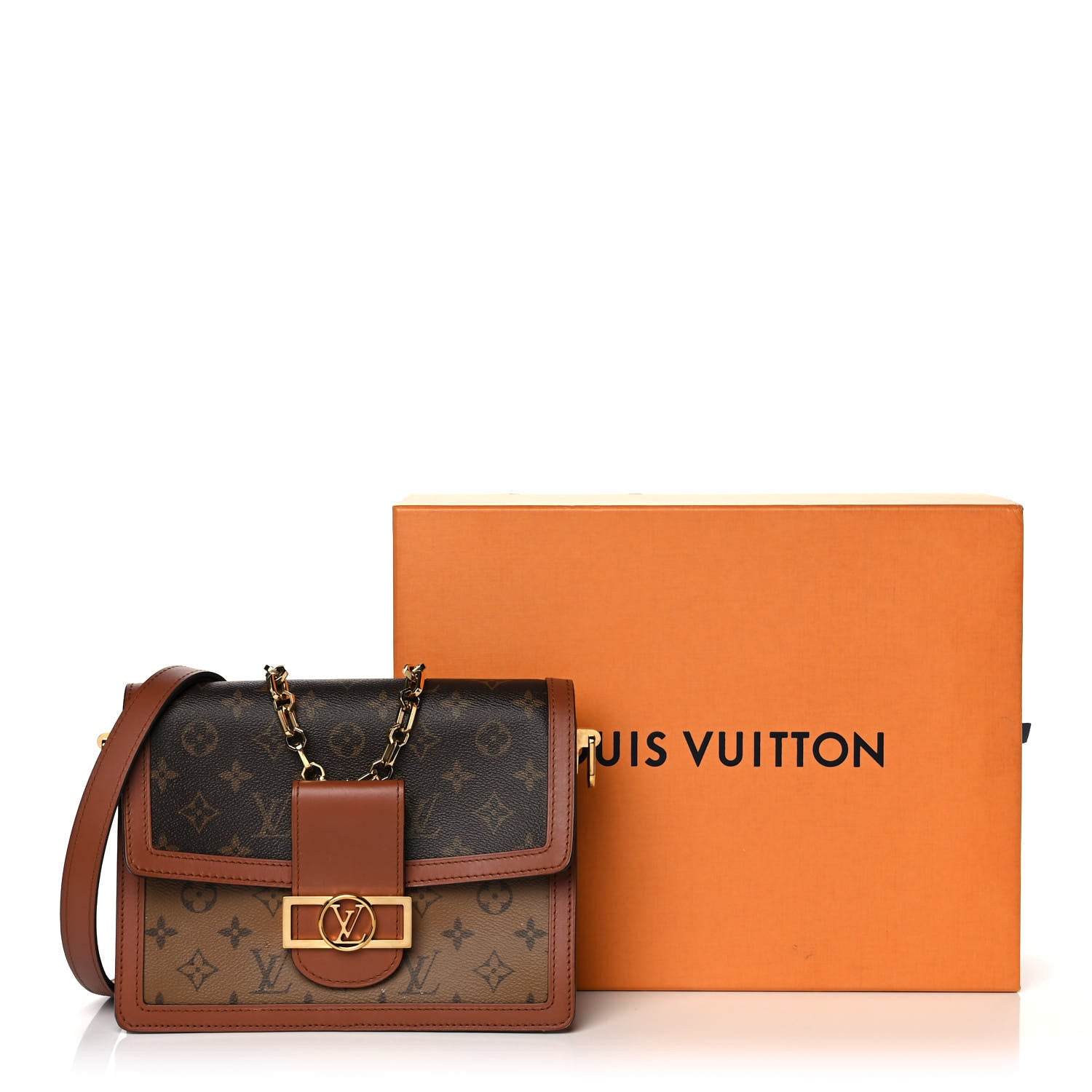 Louis Vuitton Reverse Monogram Dauphine MM 10 of 10