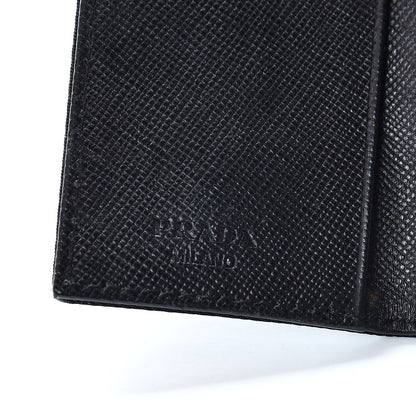 Prada Tessuto Nylon 6 Key Holder Black 6 of 7