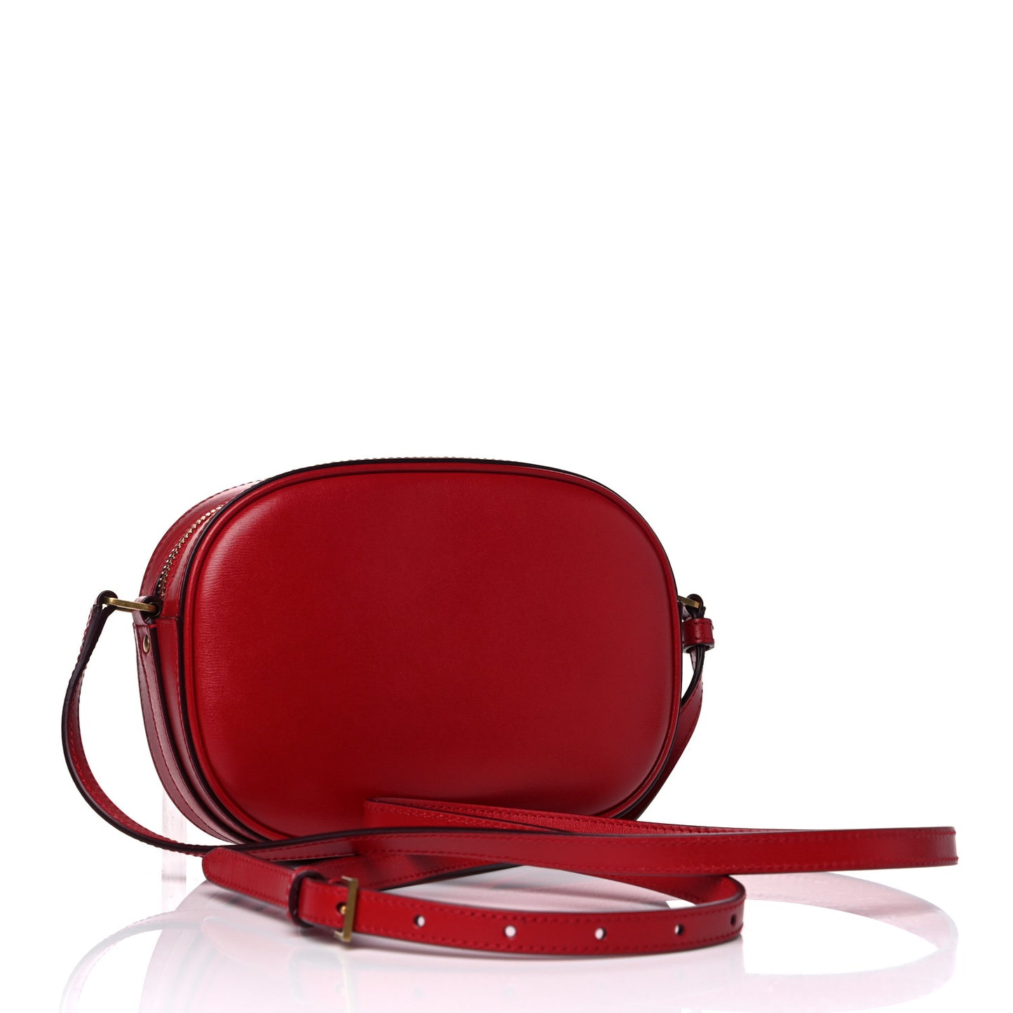 Calfskin Le 61 Camera Bag Red