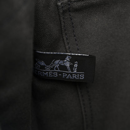 Hermes Canvas Fourre Tout MM Grey 6 of 14