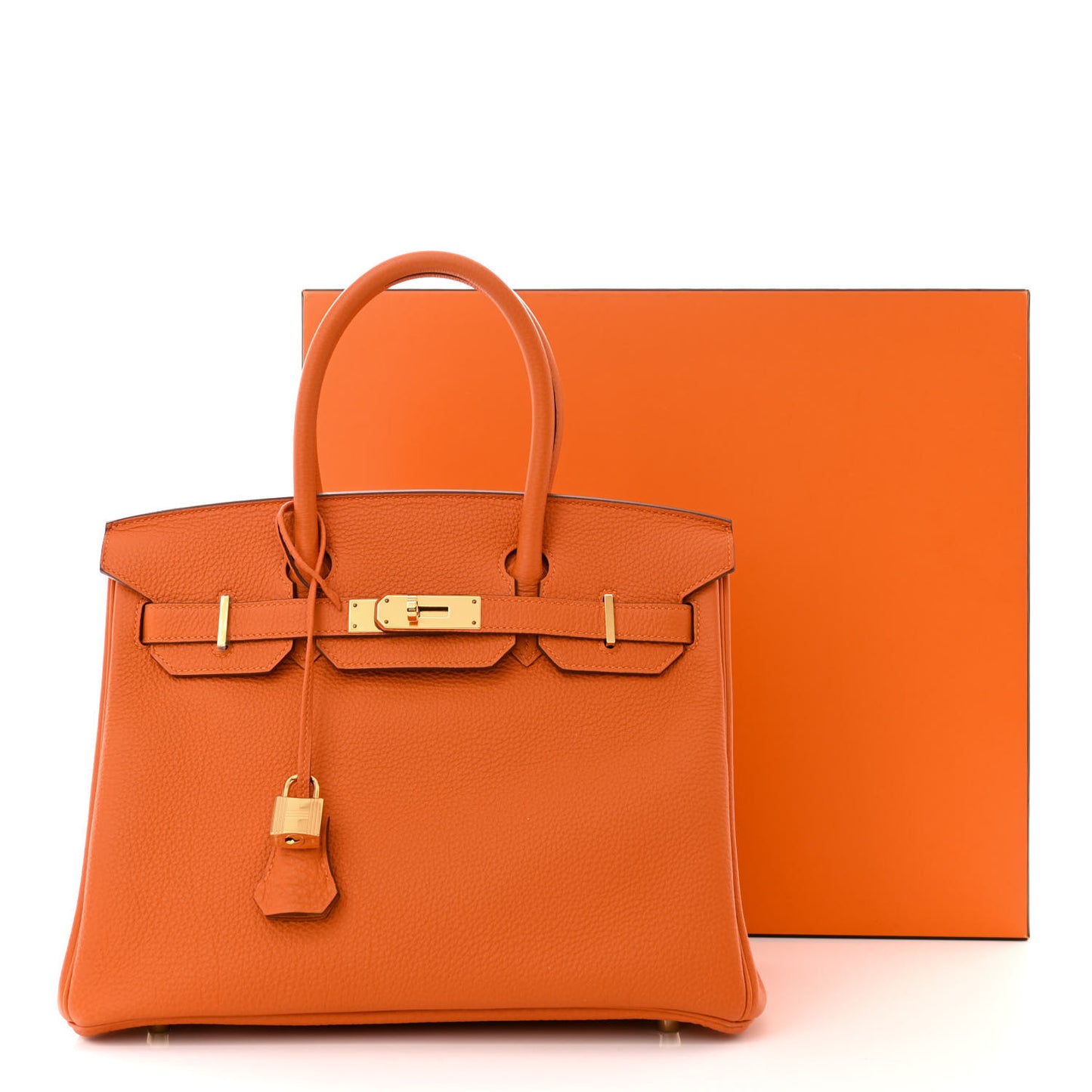Togo Birkin 30 Orange
