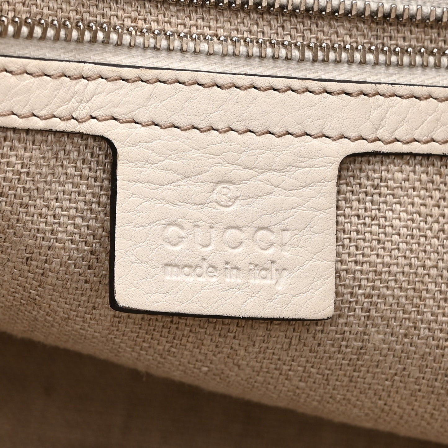Monogram Web Sunset Tote Off White