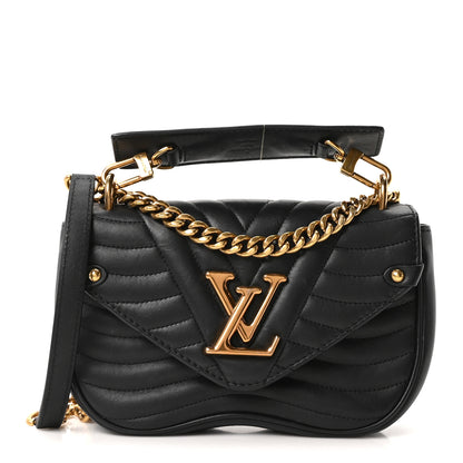 Louis Vuitton Calfskin New Wave Chain PM Black 1 of 9