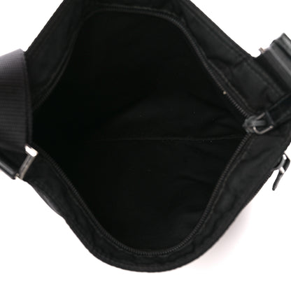Prada Nylon Saffiano Flat Messenger Bag Black 5 of 13