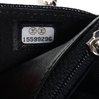 Chanel Caviar Sevruga Wallet On Chain WOC Black 8 of 9