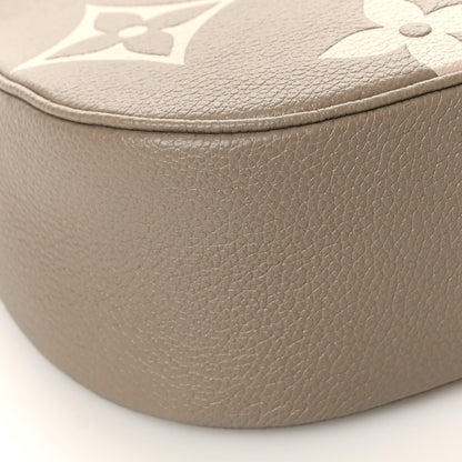 Louis Vuitton Empreinte Monogram Giant Bagatelle NM Tourterelle Creme 7 of 8