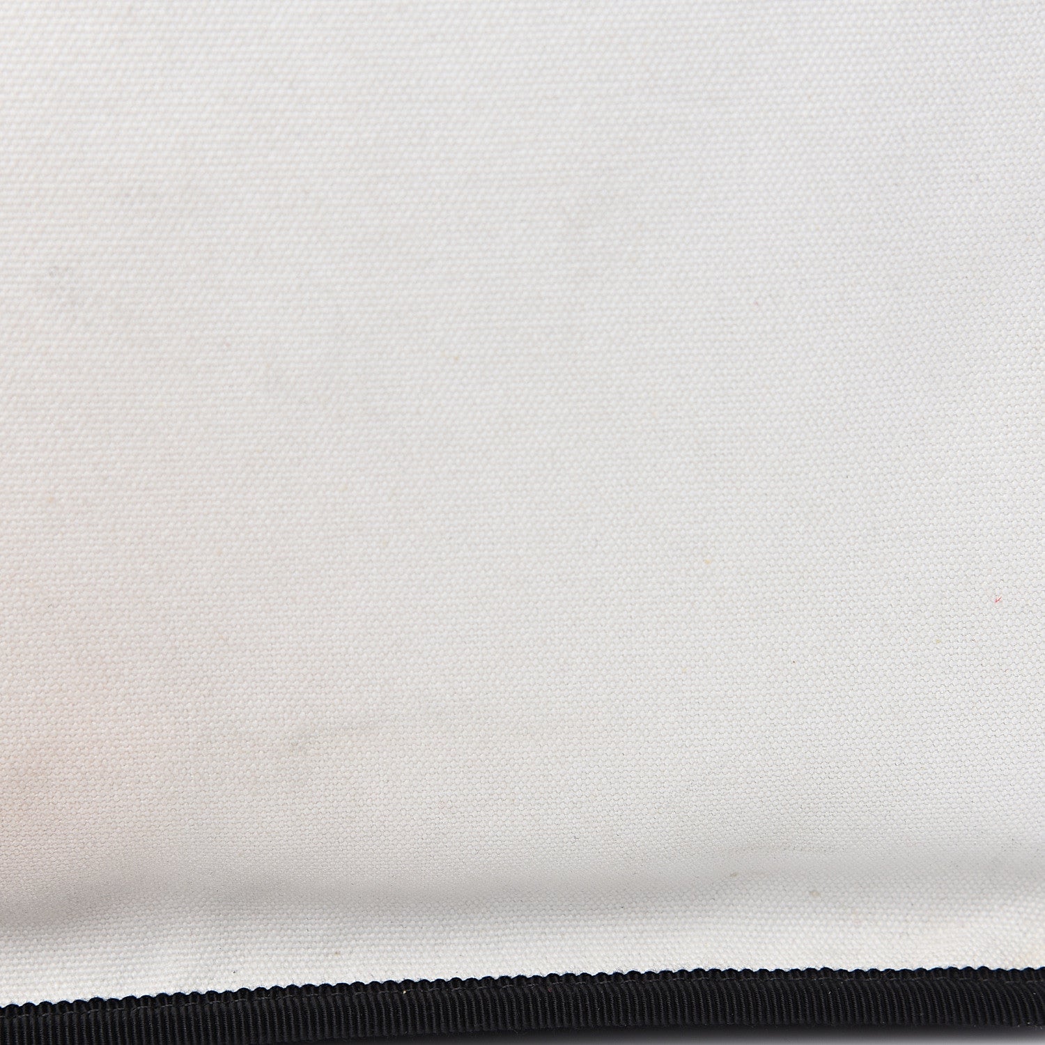 Chanel Canvas Calfskin Let's Demonstrate Small Tote White Black 11 of 11