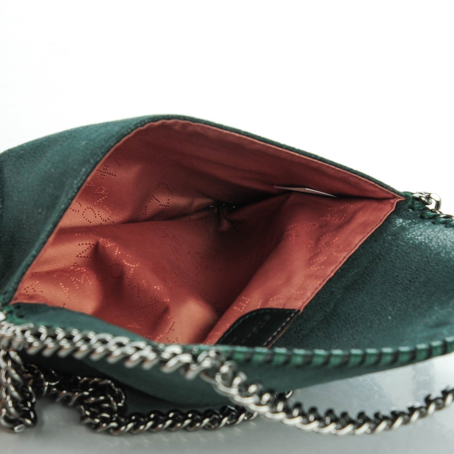 Shaggy Deer Falabella Mini Crossbody Bag Petroleum