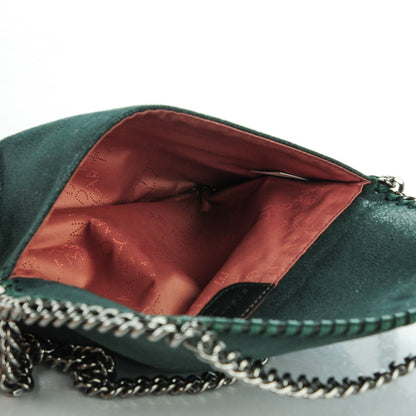 Stella McCartney Shaggy Deer Falabella Mini Crossbody Bag Petroleum 5 of 8