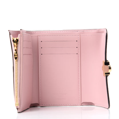 Louis Vuitton Patent Calfskin Monogram Cherrywood Compact Wallet Rose Ballerine 5 of 8