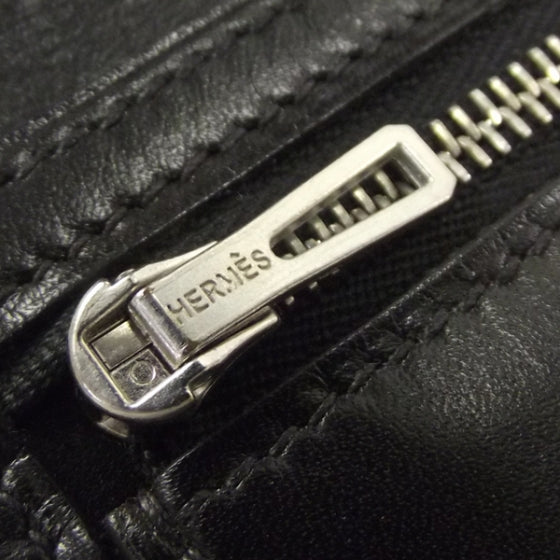 Hermes Box Bearn Compact Wallet Black 6 of 8