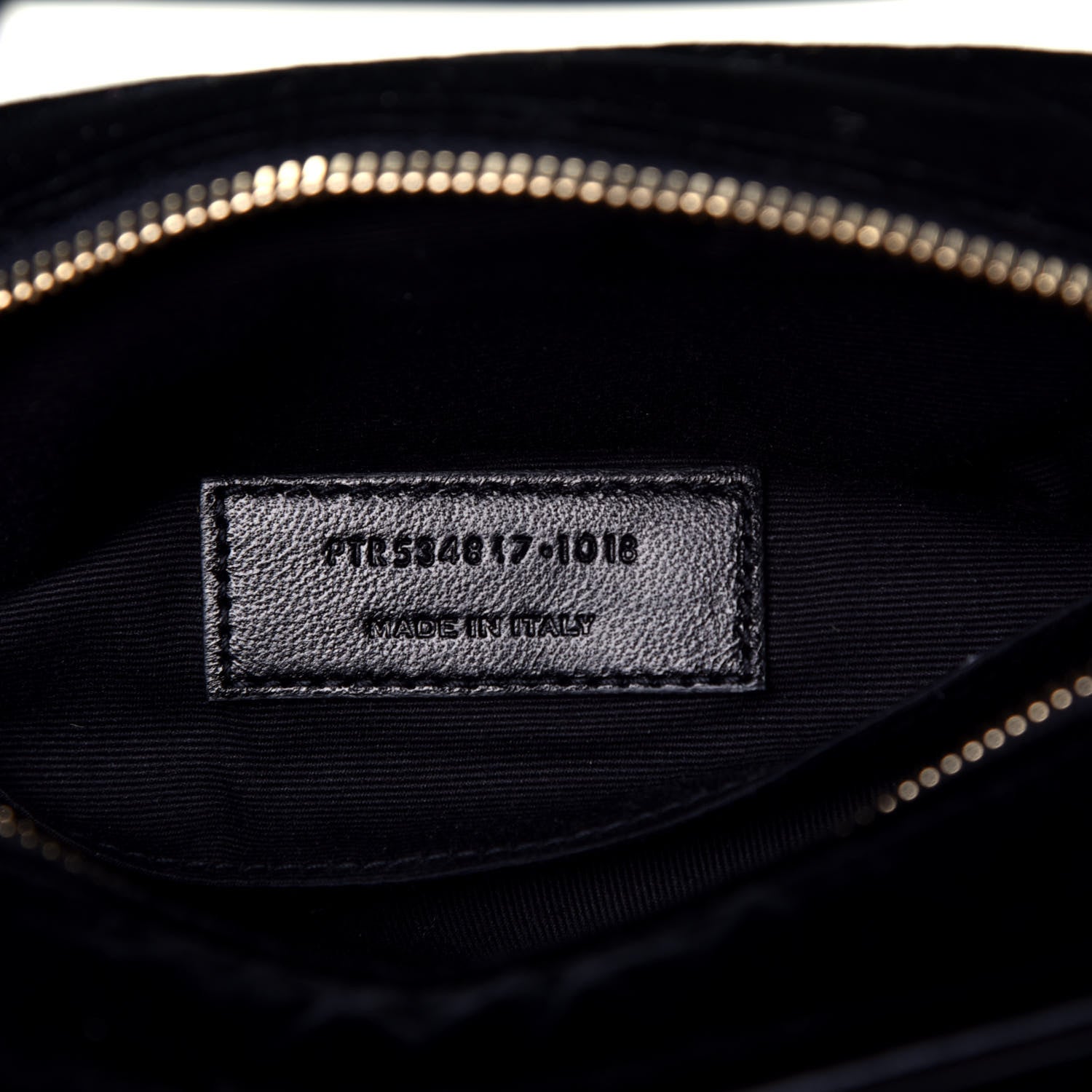 Saint Laurent Velour Matelasse Monogram Lou Belt Bag Black 7 of 9