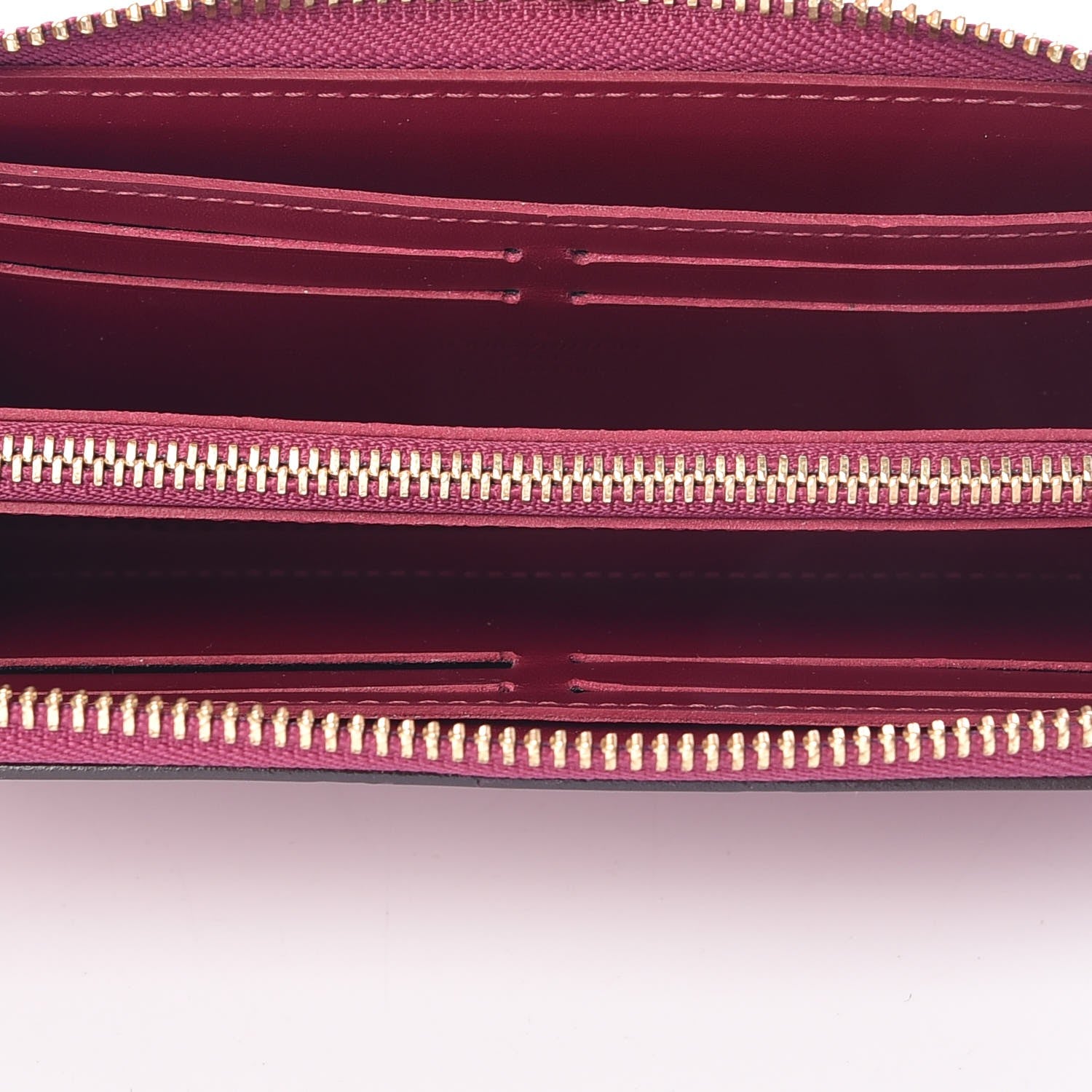 Louis Vuitton Vernis Clemence Wallet Magenta 5 of 8