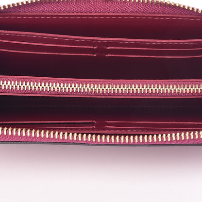 Louis Vuitton Vernis Clemence Wallet Magenta 5 of 8