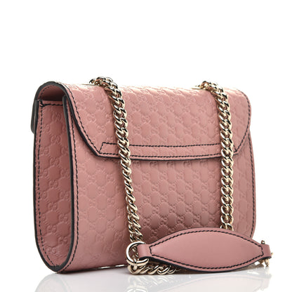 Gucci Microguccissima Mini Emily Shoulder Bag Soft Pink 3 of 9