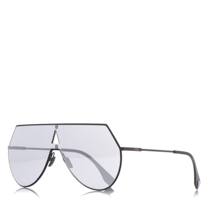 Fendi Metal Mirrored Eyeline Sunglasses FF 0193/S Black 1 of 6