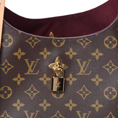 Louis Vuitton Monogram Flower Hobo Beige 12 of 12