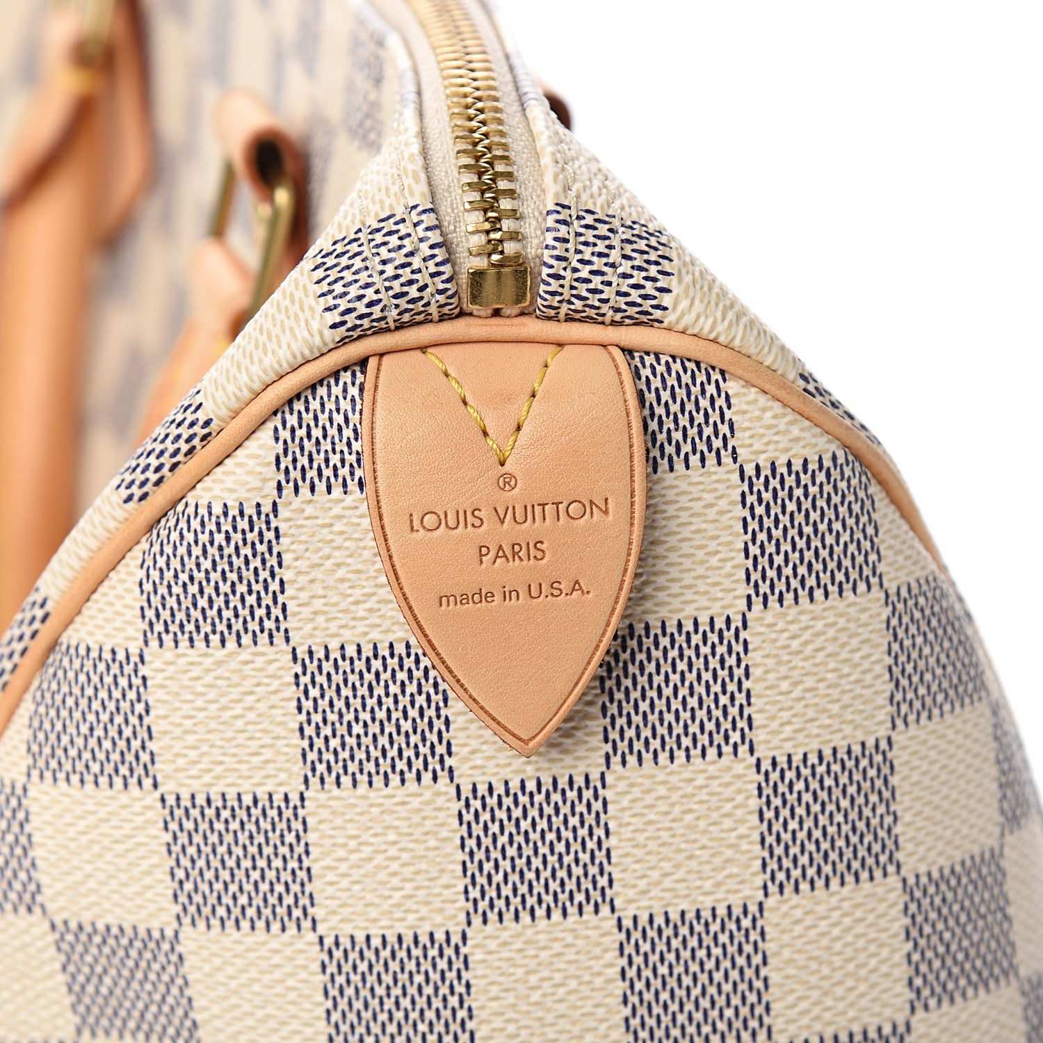 Louis Vuitton Damier Azur Speedy 30 4 of 9