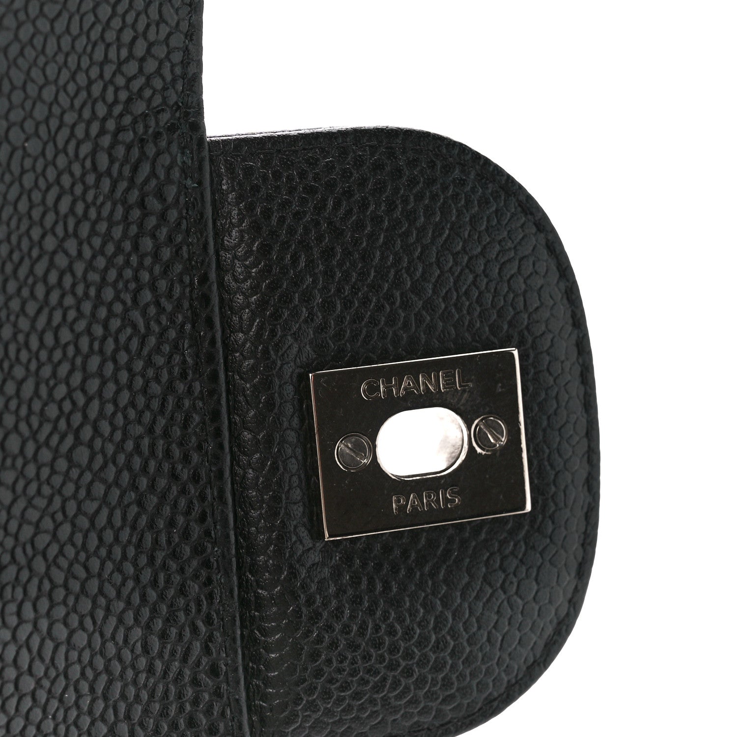 Chanel Caviar Quilted Jumbo Double Flap Black 7 of 11
