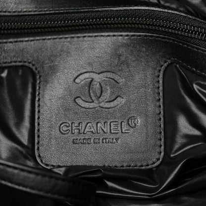 Chanel Nylon Quilted Large Coco Cocoon Reversible Tote Blue 11 of 19