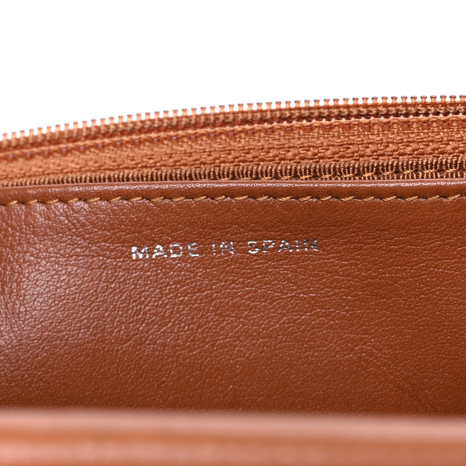 Chanel Caviar Quilted Wallet On Chain WOC Light Brown 7 of 13