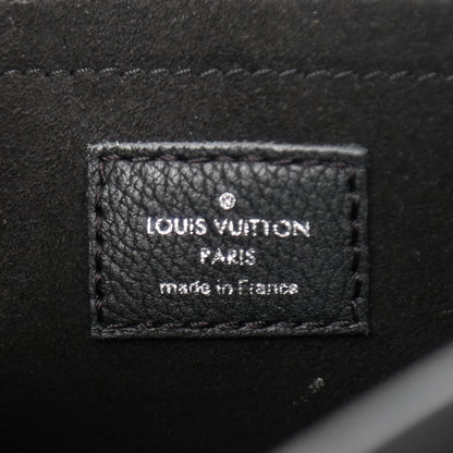 Louis Vuitton Soft Calfskin Mylockme Chain Bag BB Black 6 of 13