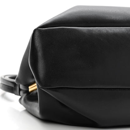 Celine Smooth Calfskin Eyelet Small Top Handle Bag Black 9 of 10