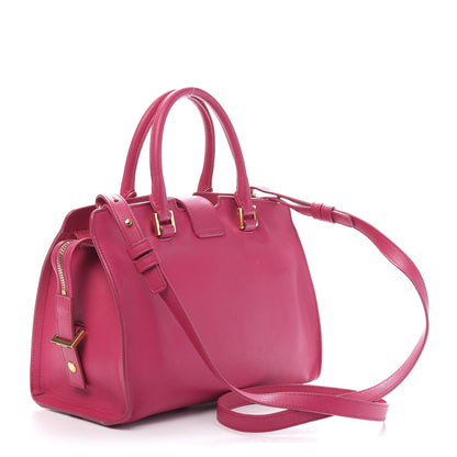 Saint Laurent Calfskin Monogram Baby Cabas Fuchsia 3 of 12