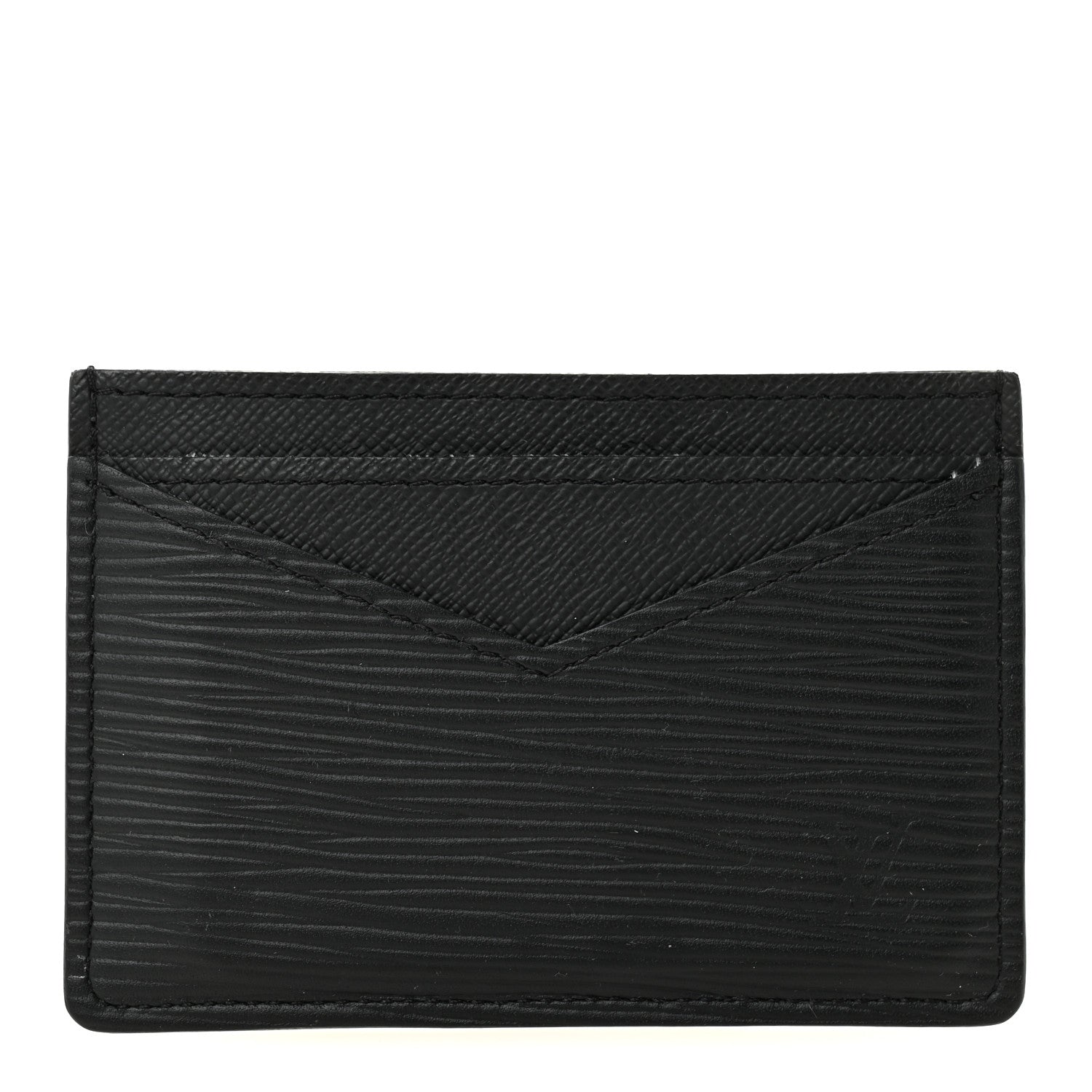 Louis Vuitton Epi Neo Porte-Cartes Card Holder Black 1 of 6