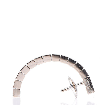 Cartier 18K White Gold Lanieres Drop Earrings 3 of 6