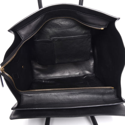 Celine Smooth Calfskin Mini Luggage Black 5 of 7