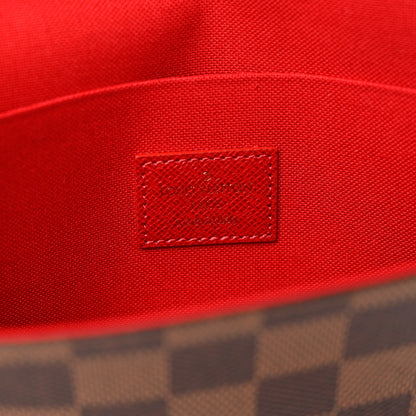 Louis Vuitton Damier Ebene Pochette Felicie Chain Wallet 6 of 7