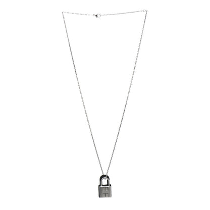 Hermes Swift Small O'Kelly Pendant Necklace Black 3 of 7