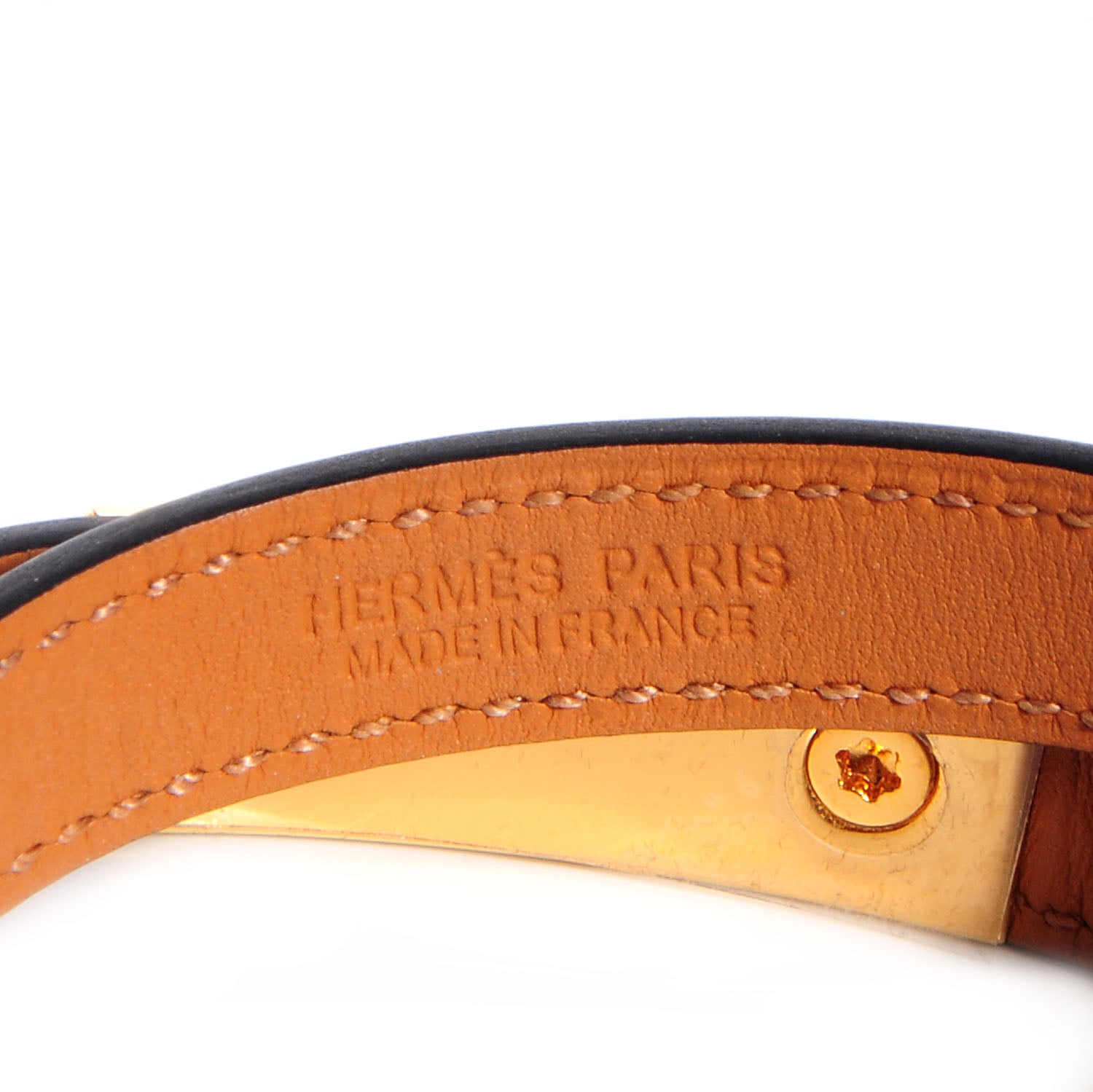 Hermes Chamonix Rivale Double Tour Bracelet Medium Black 4 of 6