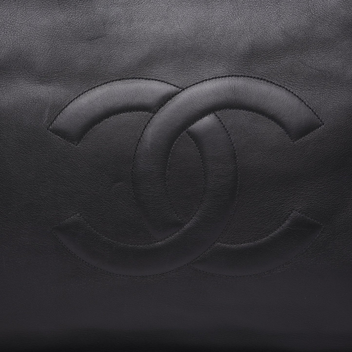 Lambskin CC Shoulder Bag Black