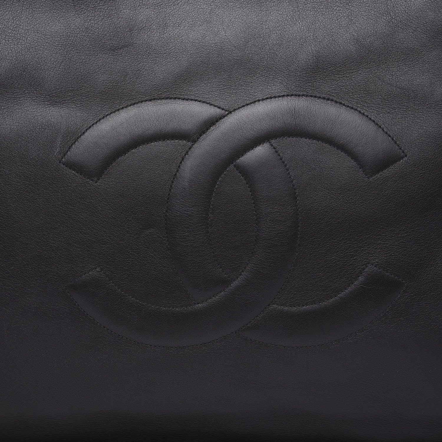 Chanel Lambskin CC Shoulder Bag Black 13 of 13