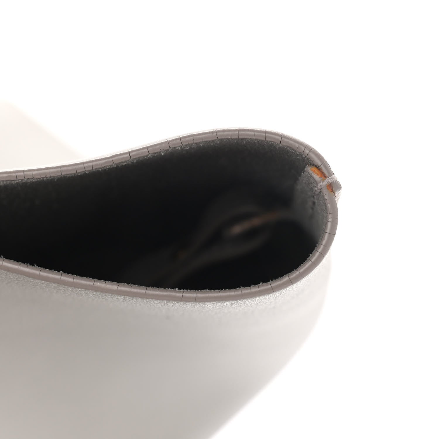 Saint Laurent Calfskin Medium Shopping Tote Light Grey 13 of 13