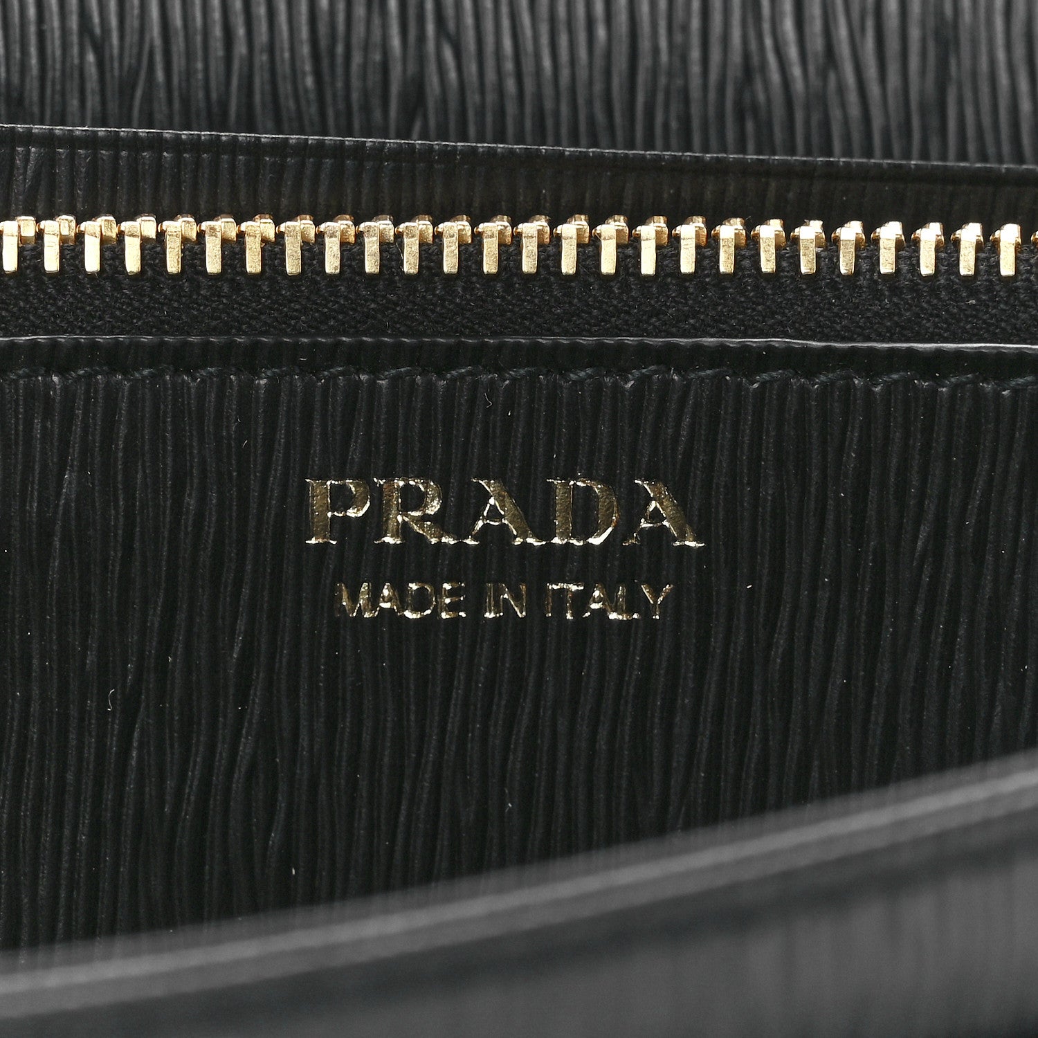 Prada Vitello Move Triangle Logo Continental Flap Travel Wallet Black 7 of 13
