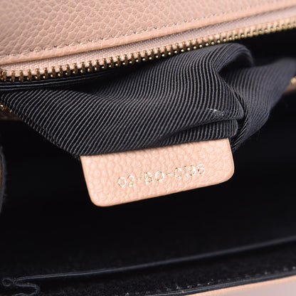 Christian Dior Grained Calfskin Medium Diorama Flap Bag Nude 8 of 10