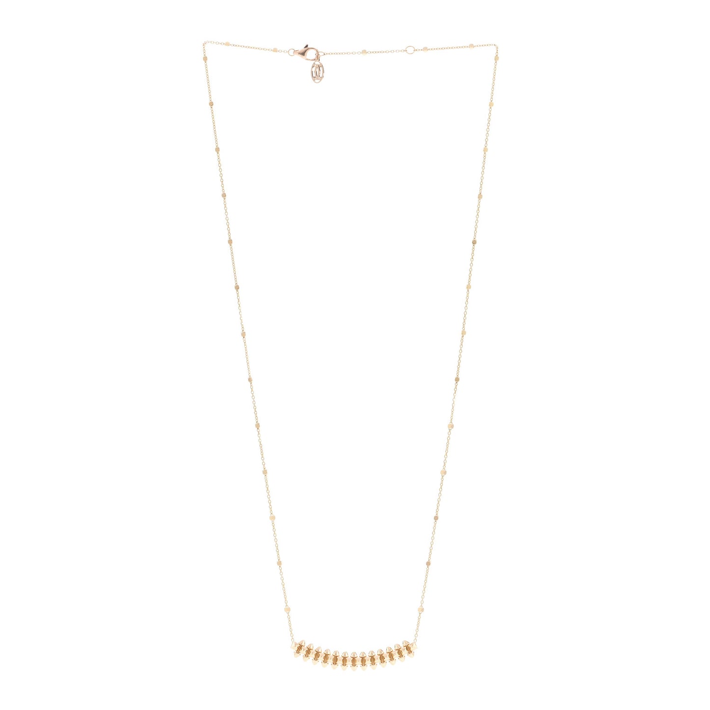 18K Pink Gold Small Clash de Cartier Necklace