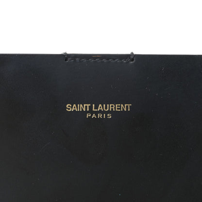 Saint Laurent Calfskin Large Paris Shopper Tote Black 6 of 13