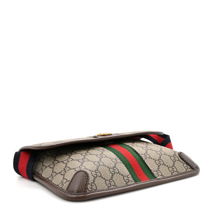 Gucci GG Supreme Monogram Web Small Ophidia Belt Bag Brown 4 of 12