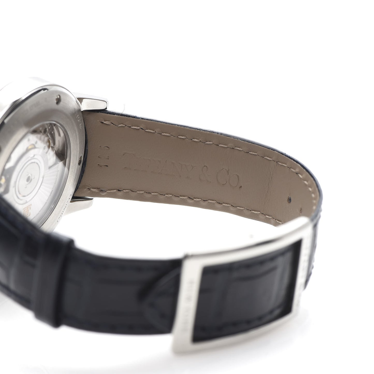 Stainless Steel Alligator 40mm CT60 3-Hand Automatic Watch Blue