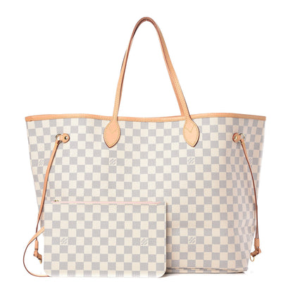 Louis Vuitton Damier Azur Neo Neverfull GM Rose Ballerine 1 of 22
