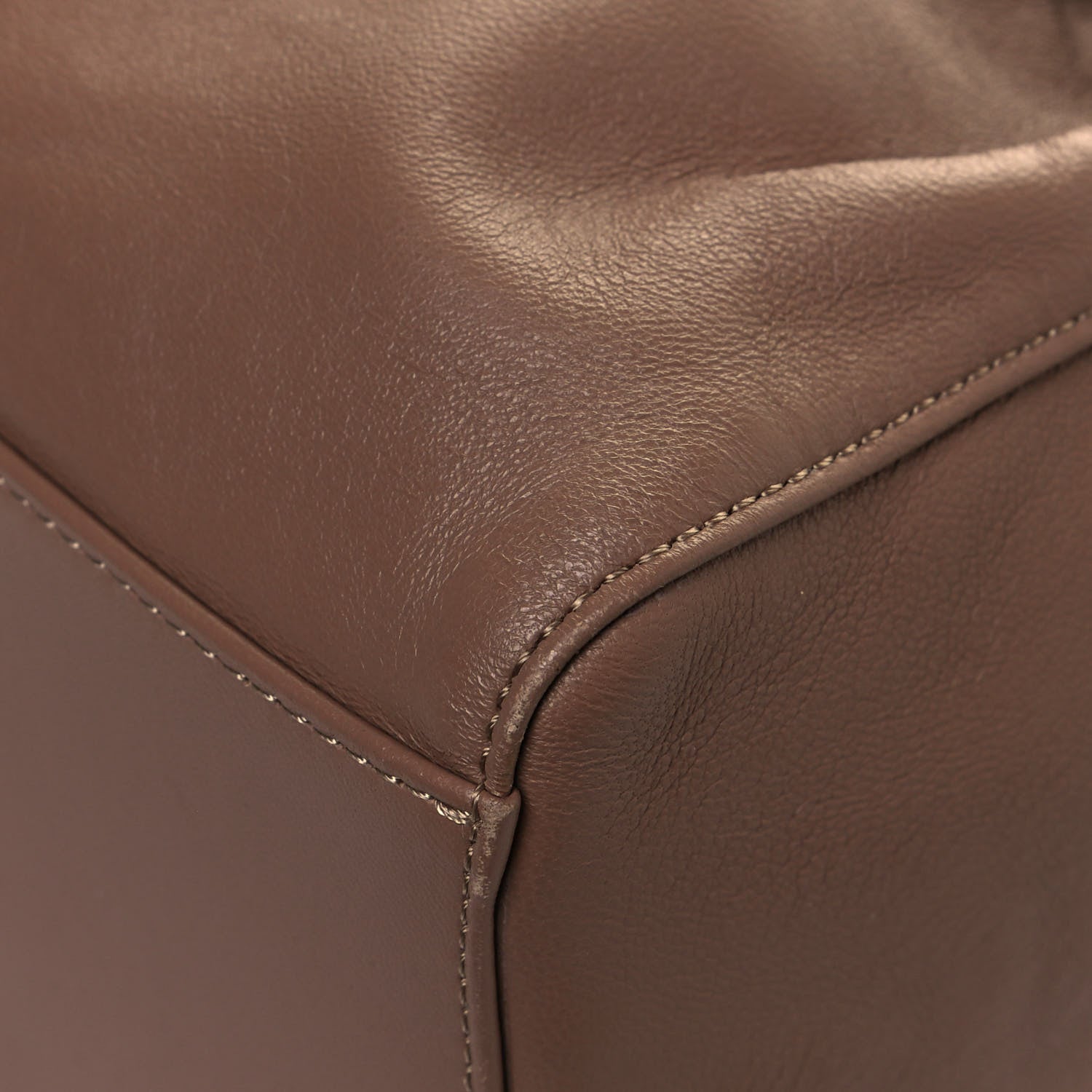 Mansur Gavriel Lambskin Mini Protea Bag Biscotto 9 of 11