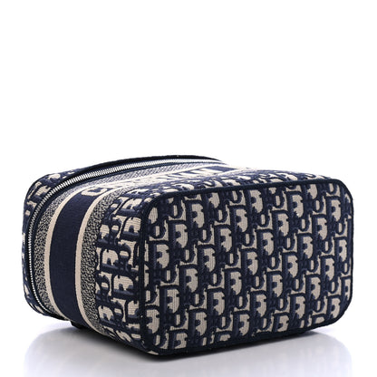 Christian Dior Oblique Diortravel Vanity Case Blue 3 of 4