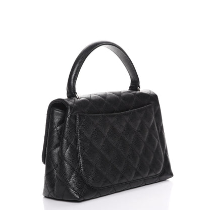 Chanel Caviar Quilted Medium Kelly Flap Black 2 of 10
