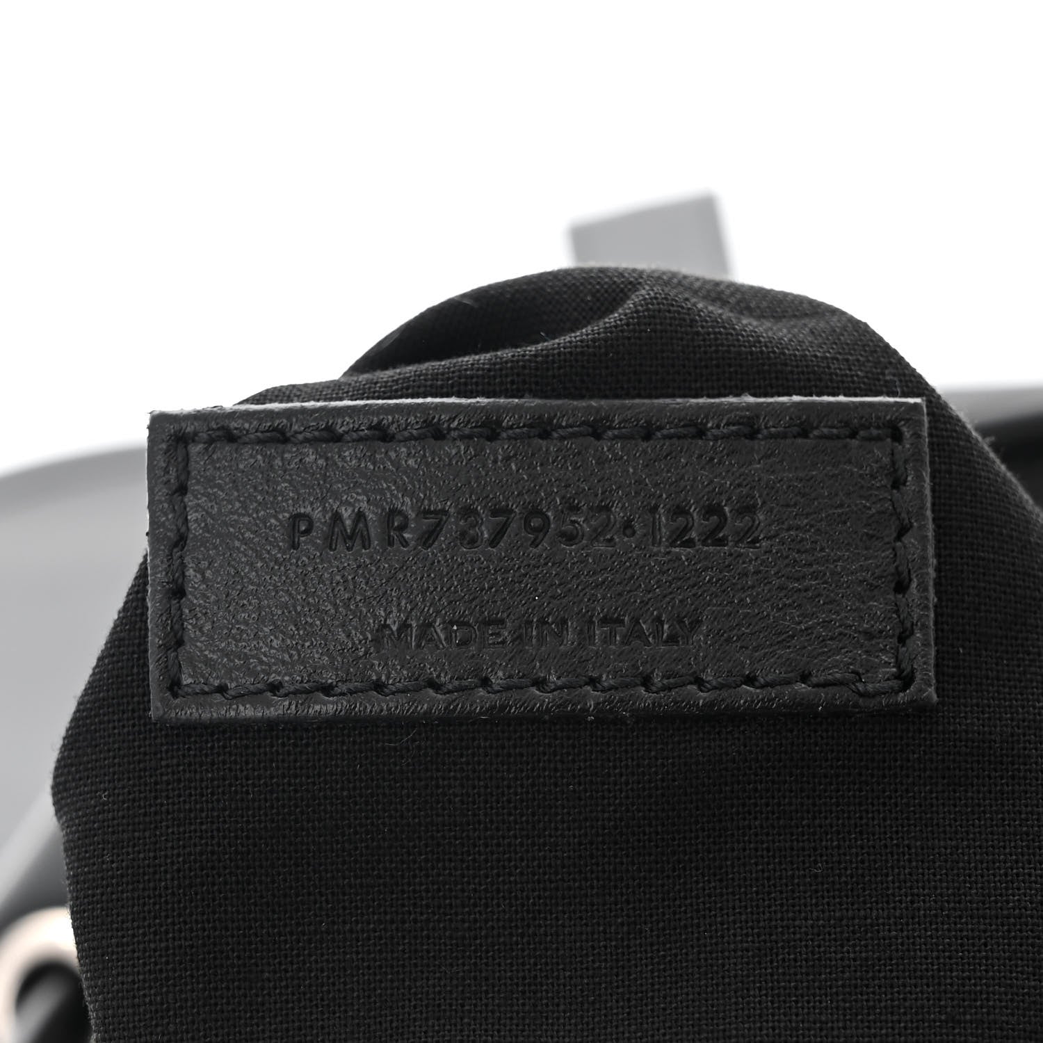 Saint Laurent Calfskin Shoulder Backpack Bag Black 7 of 10