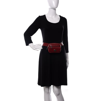 Gucci Fluffy Calfskin Mini Morpheus Belt Bag 100 40 Red 2 of 11